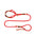 Hand-knitted Braided Rope No Pull Dog Training All in One Leash