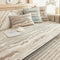 Plush Cream Comfort Furniture Protective Mat Couch Cover