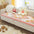 Soft Velvet Window Seat Cushion Washable Couch Cover