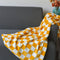 Stylish Chequered Flannel Pet Blanket Dog & Cat Blanket