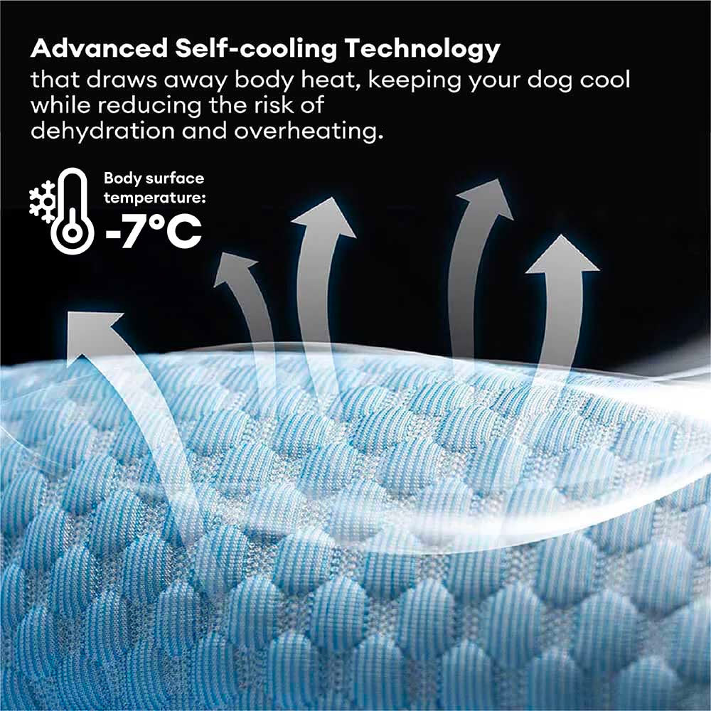 Cooling Travel Bolster Safety Back Seat Large Dog Car Seat Bed - Chill Rover