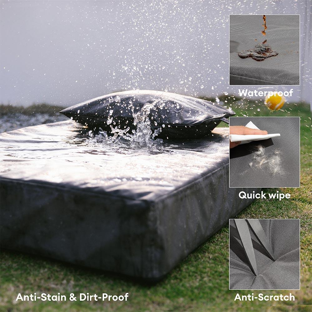 CorduraTech Waterproof Anti-Scratch Dog Bed Cover Or Pillow Set - EverShield