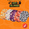 Plush Printed Halloween Pet Costume | Warm Pumpkin & Ghost Design for Autumn & Winter