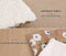 Flower Wool Fleece Dog Car Safety Seat Central Console Pet Car Seat
